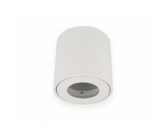 Deckenleuchte TUBE Aufbaustrahler IP44 Wasserdicht Aufputz mit GU10 5W Neutralweiß LED Rund Weiß