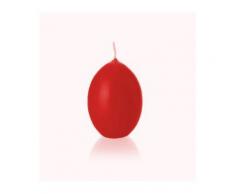 Kerzen Maxi Eikerzen glatt getaucht Rot, 140 x 100 mm, 6 Stück