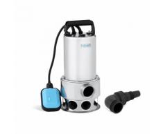 hillvert Tauchpumpe - 16.000 l/h - 7 m - 1.100 W - Edelstahl Einlassgitter
