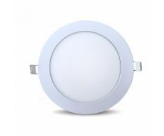 5x 12W LED Panel Einbaustrahler Spot Einbauleuchte Kaltweiß 6500K 910 Lumen Deckenleuchte Rund