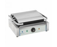 Royal Catering Kontaktgrill - oben geriffelt - 2.200 W