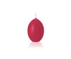 Kerzen Maxi Eikerzen glatt getaucht Weihnachtsrot, 140 x 100 mm, 6 Stück
