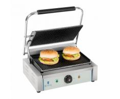 Royal Catering Kontaktgrill - geriffelt - 2.200 W RCKG-2200-G