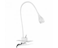Luxus LED Klemm Strahler Tisch Lampe Arbeits Zimmer Flexo Büro Lese Leuchte weiß Nordlux 320231