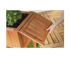 Hochbeet Beet FLORALIS aus Holz Höhe 80cm Inhalt 80 Liter 301220108-HE