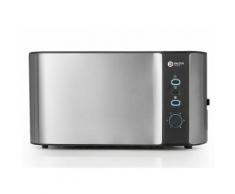 Balter Toaster 4 Scheiben Langschlitz Edelstahl Brötchenaufsatz Sandwich 1500W