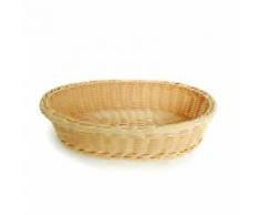 Tisch- und Buffetkorb oval, stabiles Geflecht, Polypropylen, 380 x 270 x 90 mm (BxTxH)