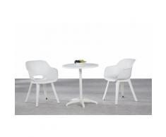 BEST 3-tlg. Balkon-Set Split weiss 96030000
