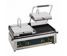 Kontaktgrill, 2 Platten Mod. MAJESTIC Edelstahl/Elektric