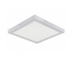 24W LED Deckenleuchte Warmweiß 1850lm 300 x 300 mm Aufputz Lampe Eckig Decke Beleuchtung