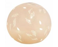 Kugel Design Tisch Leuchte Porzellan Wohn Zimmer Lampe Fernbedienung im Set inkl. RGB LED Leuchtmittel