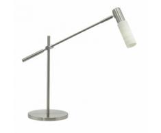 Moderne Tisch Lampe Leuchte Nickel-matt Spot beweglich Büro Lampe Leselampe Eglo 89926 SAMANTA 1