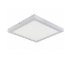 36W LED Deckenleuchte Kaltweiß 2500 Lumen 400x400mm Aufputz Lampe Eckig Decke Beleuchtung