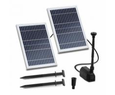 Uniprodo Solar-Springbrunnen - 1.350 l/h UNI_PUMP_06