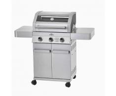 RÖSLE Profi BBQ-Station SANSIBAR Sylt G3 Vario Gasgrill BBQ Grill Edelstahl