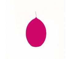 Kerzen Maxi Eikerzen glatt getaucht Fuchsia (Pink), 140 x 100 mm, 6 Stück