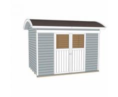 weka Gerätehaus 228 grau Geräteschuppen
