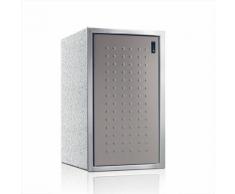 Paul Wolff Mülltonnenbox SILENT Trend Taupeviolett 1er Box Mülltonnenverkleidung, 240 L, Granit Mixed