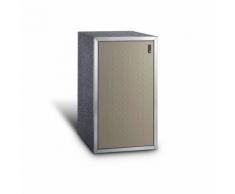 Paul Wolff Mülltonnenbox SILENT Trend Perlbeige 1er Box Mülltonnenverkleidung, 240 L, Veronarot