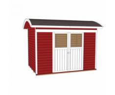 weka Gerätehaus 228 schwedenrot Geräteschuppen