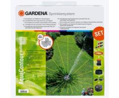 Gardena Sprinklersystem AquaContour automatic Set mit Vielflächenregner