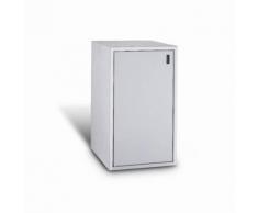Paul Wolff Mülltonnenbox Einstiegsmodell Basis Weißaluminium 1er Box Mülltonnenverkleidung, 240 L