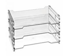 Ablagekorb Quer Transparent Herlitz (1 Stück)