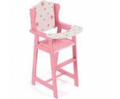 Puppen-Hochstuhl pink