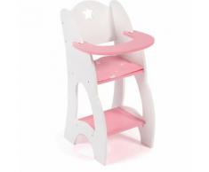 Puppen-Hochstuhl pink