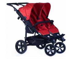 Zwillings- & Geschwisterwagen Twin trail 2, tango red rot