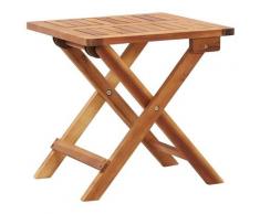 vidaXL Klappbarer Garten-Couchtisch 40 x 40 x 40 cm Massivholz Akazie