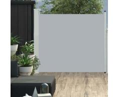 vidaXL Ausziehbare Seitenmarkise 100x300 cm Grau