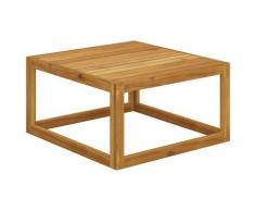 vidaXL Couchtisch 68x68x29 cm Massivholz Akazie