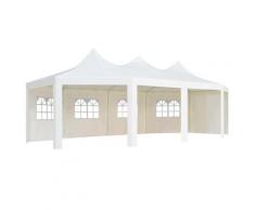 vidaXL Pavillon 834 x 448 x 320 cm Weiß