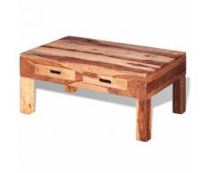 vidaXL Couchtisch Massivholz