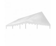 vidaXL Pavillondach PVC 500 g / m² 3x4 m Weiß