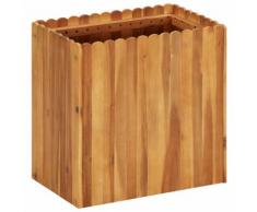 vidaXL Garten-Hochbeet 50 x 30 x 50 cm Massivholz Akazie