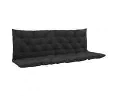 vidaXL Auflage für Hollywoodschaukel Anthrazit 150 cm Stoff