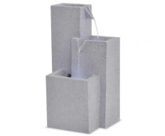 vidaXL Zimmerbrunnen mit LED-Licht Polyresin