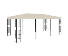 vidaXL Pavillon 3x6 m Creme