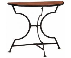 vidaXL Bistrotisch 85 x 43 x 75 cm Akazie Massivholz