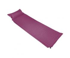 vidaXL Aufblasbare Isomatte mit Kissen 66 x 200 cm Rosa