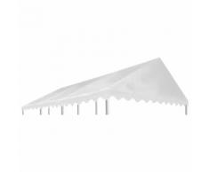vidaXL Pavillondach PVC 500 g / m² 6x4 m Weiß