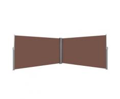 vidaXL Ausziehbare Seitenmarkise 160×600 cm Braun