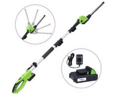 vidaXL Stab-Heckenschere mit Akku 20 V 1500 mAh Li-Ion
