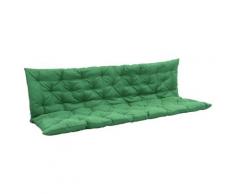 vidaXL Auflage für Hollywoodschaukel Grün 200 cm Stoff