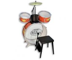 Bontempi Spielzeug-Schlagzeug Set mit Hocker
