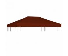 vidaXL Pavillondach 310 g / m² 3x4 m Terrakotta