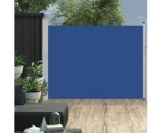 vidaXL Ausziehbare Seitenmarkise 140×500 cm Blau
