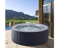 MSpa Aufblasbarer Whirlpool Silver Cloud Anthrazitgrau 180 x 70 cm